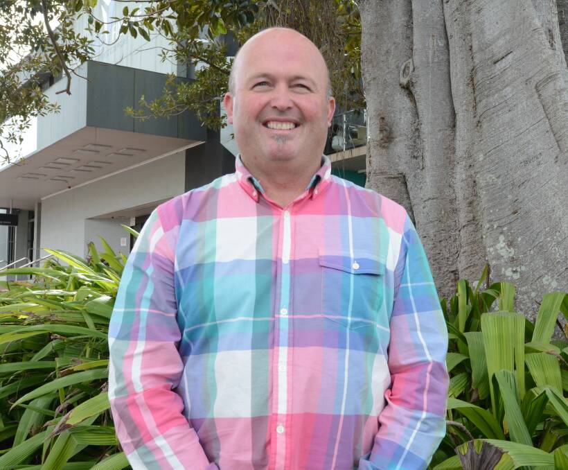 "It was shattering to get shafted the way we did": Former Taree councillor Brad Christensen has turned his attention to the federal seat of Lyne. Photo: Scott Calvin.