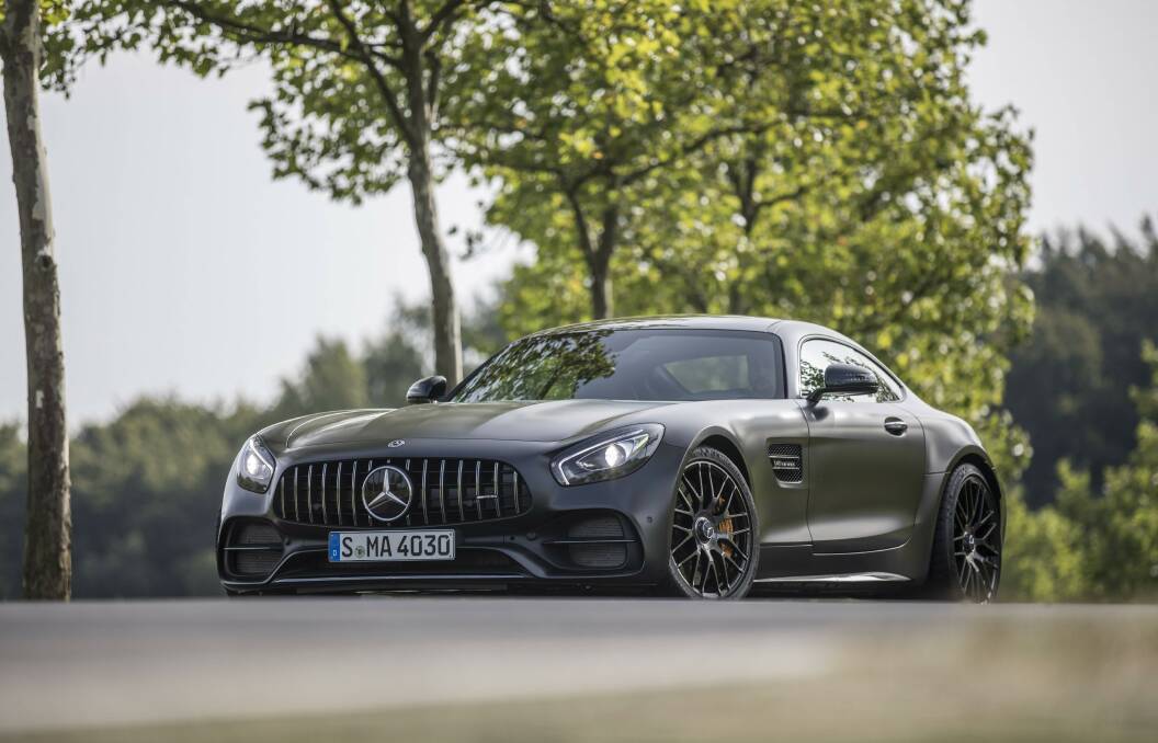 50 years of AMG: Growing old disgracefully with Benz' heavy-hitting coupe the Mercedes-AMG GT C Edition 50. Source: Drive