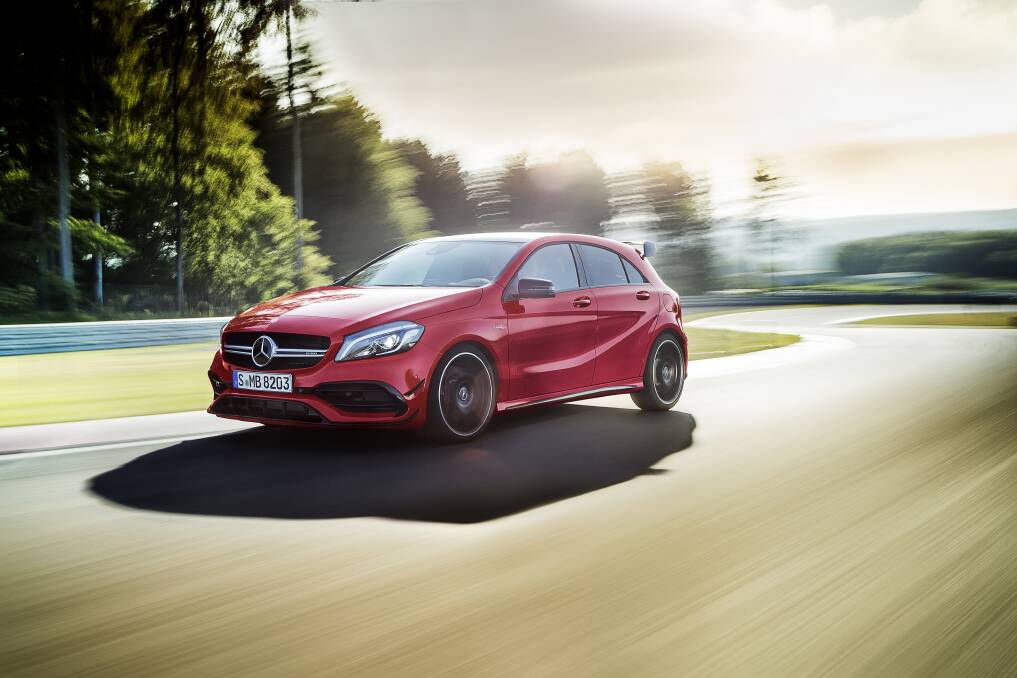 Fresh look: The design of the Mercedes-Benz A-Class has even more appeal since the model underwent a fresh new update. 