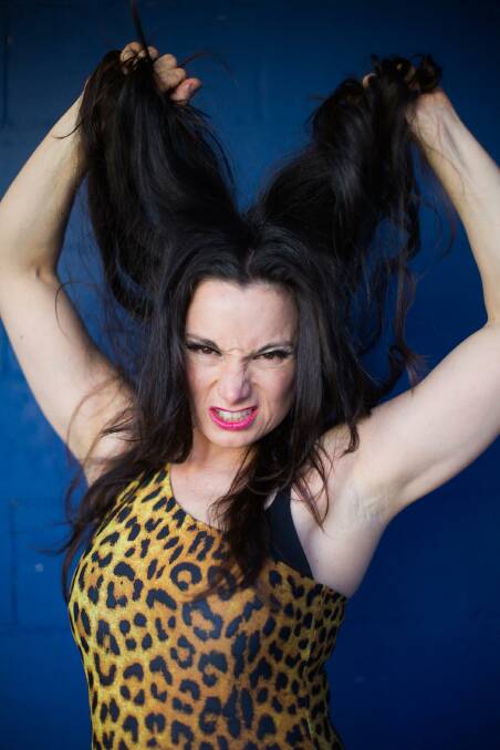 Strong woman: Simi Capelli will be performing at the World Sideshow Festival in Ballarat.