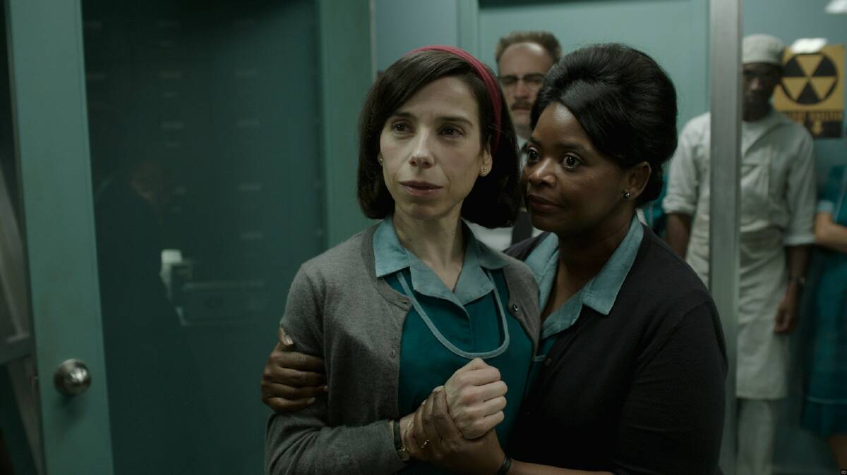 Elise (Sally Hawkins) and Zelda (Octavia Spencer) lead 'a coup by invisible people' in The Shape of Water. Photo: Fox Searchlight Pictures