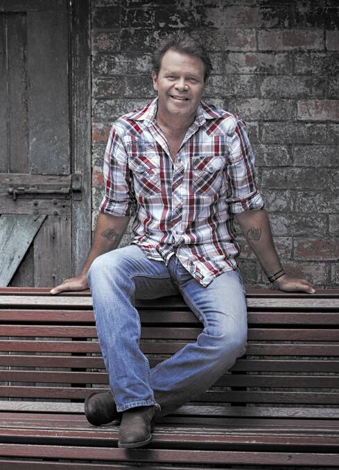 His story: Country music star Troy Cassar-Daley says: “We had a big old laugh and a cry" when he gathered his family together to choose photos for his book.