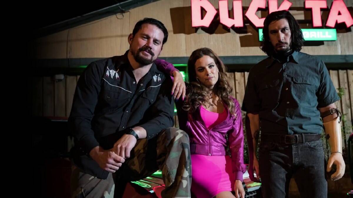 Rednecks: Channing Tatum, Riley Keough and Adam Driver star alongside Daniel Craig  in hillbilly heist film Logan Lucky. Photo: Supplied