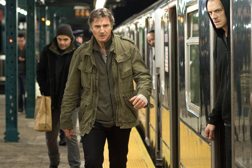 Thrill ride: Liam Neeson stars in The Commuter, a twisted tale of blackmail and moral code violation with plenty of action to keep it throttling along at high speed.