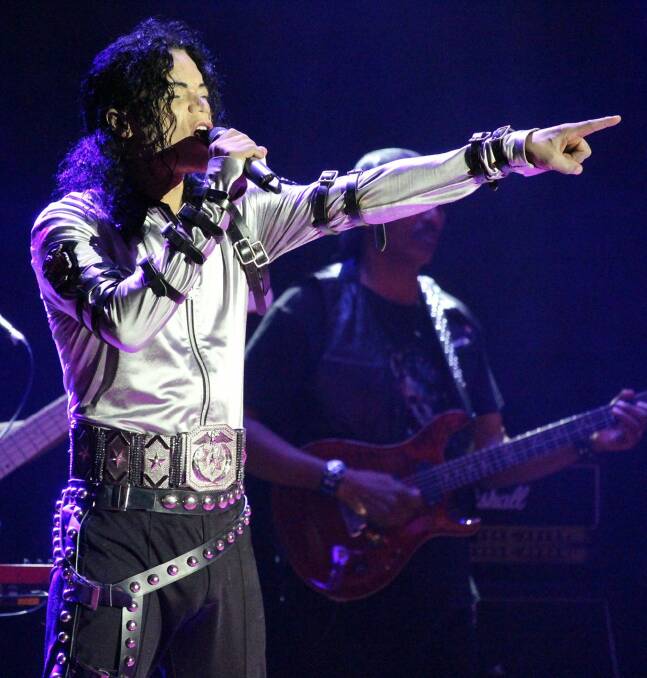 He's bad - but good: William Hall has all Michael Jackson's signature moves and costumes along with a vocal range to match. See him at the Glasshouse, October 12.