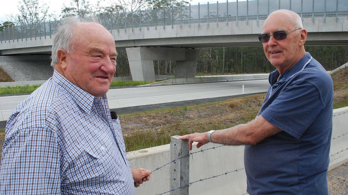 Laurie Walder and Kevin Gill say noise from the concrete surface of sections of the Kempsey pacific Highway bypass is affecting their quality of life.  Click the photo for the full story.