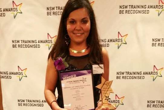 Leteah, who completed a diploma of community services at Taree’s North Coast TAFE and currently studies a Bachelor of social work at Port Macquarie CSU, will now go into contention for the national awards