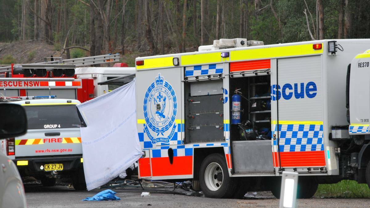 Tragedy on our roads - scenes from a fatal smash on the South Coast and in recent days there have been fatal car accidents near Taree and Wauchope.