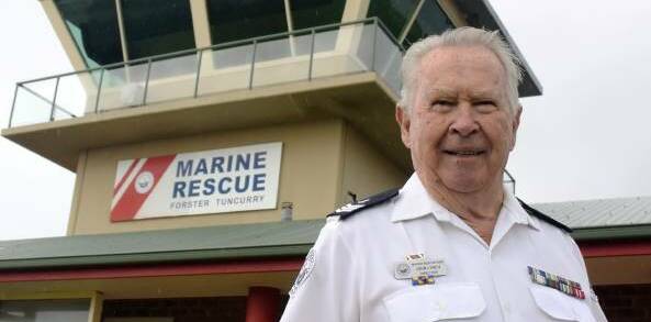 Former Royal Australia Navy warrant office John Lynch was included in the Queen's Meritorious Honours List this week for his volunteer work with Marine Rescue.