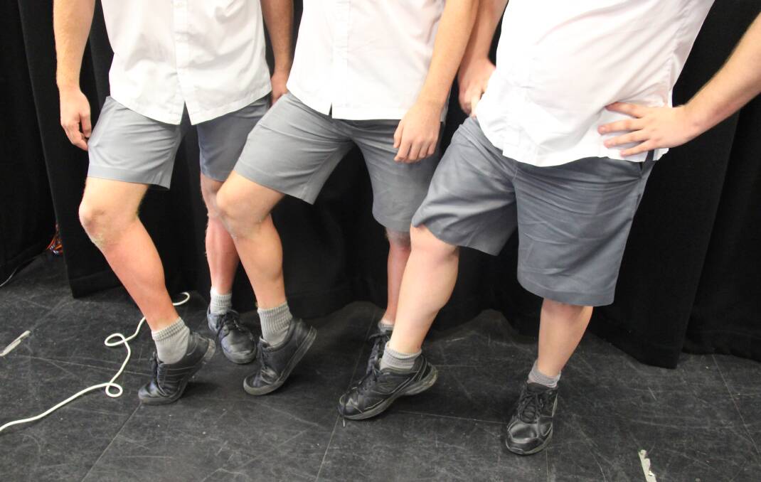 It was a painful process for Joel Dark, Macabe Grass and Sam Richardson to raise funds for the World's Greatest Shave. The three St Clare's High School students waxed their legs as part of the school's campaign to support the Leukaemia Foundation.