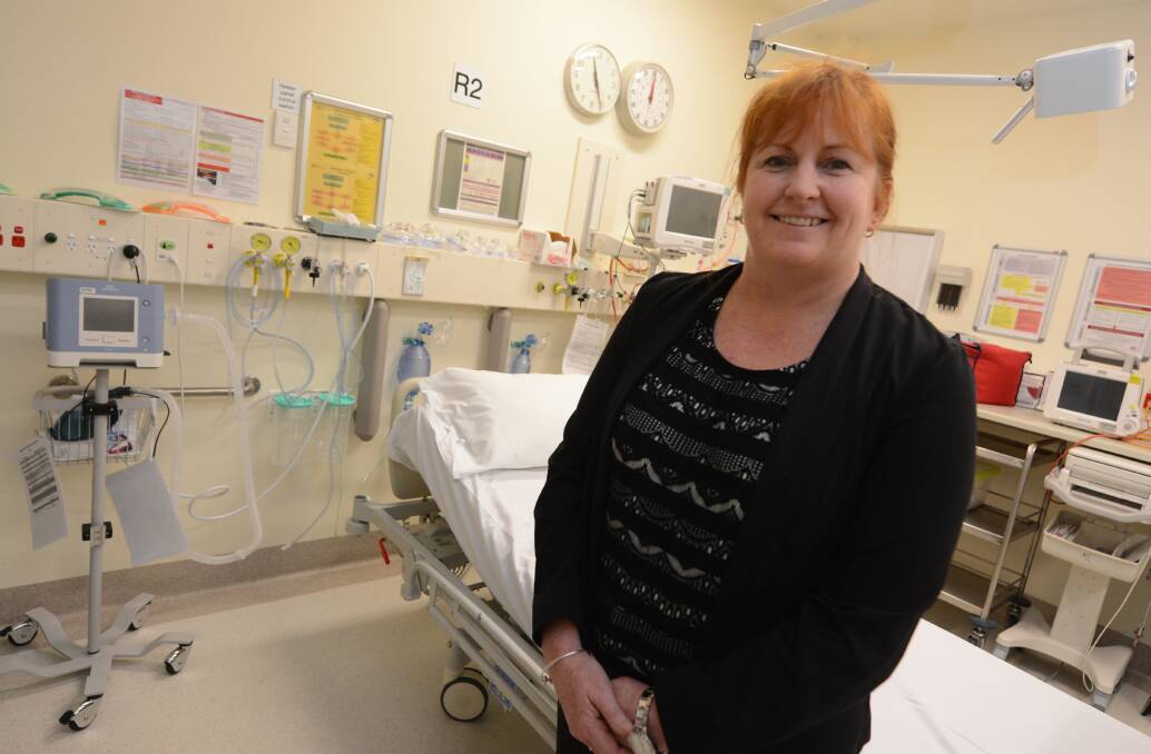 Manning Hospital general manager Jodi Nieass says staff have been working hard to reach the target of having 81 per cent of patients treated, admitted or discharged within four hours.