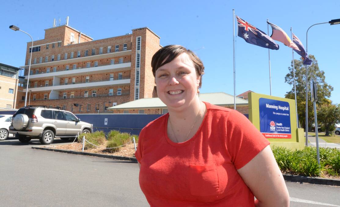 Thankful: Tara Scott of Taree is fighting a rare cancer and says "the doctors didn’t put me in the too hard basket and worked to find a treatment."