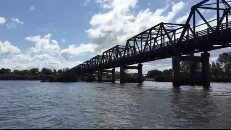 Time in a tinny gifts new view of Martin Bridge | Story + Video