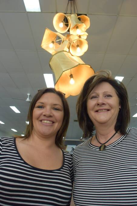 Lifeline retail co-ordinator Jemma McDonald and Taree store manager Linda Murray are keen for the community to experience the new store.