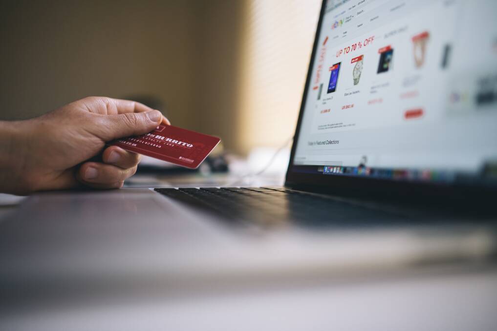 Be aware of the potential for online shopping scams, cautions the Australian Competition and Consumer Commission.