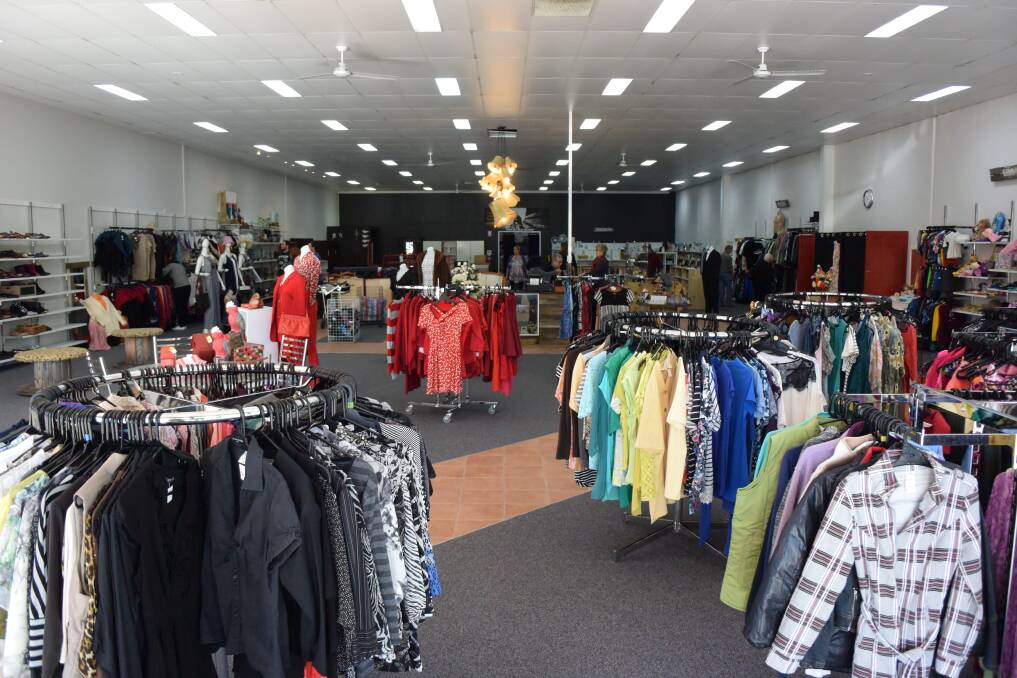 Warehouse size with vintage industrial styling. The new Taree Lifeline store is a unique retail environment.