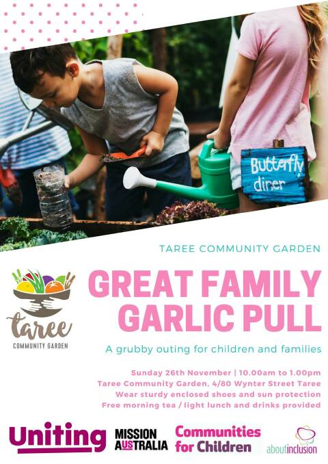 Great Family Garlic Pull is a ‘grubby outing for families’