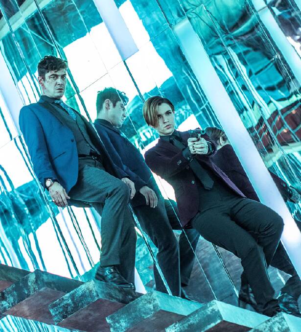Riccardo Scamarcio and Ruby Rose in John Wick - Chapter 2.