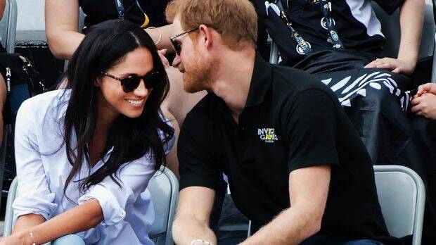 Prince Harry and his fiancee Meghan Markle. Photo: AP
