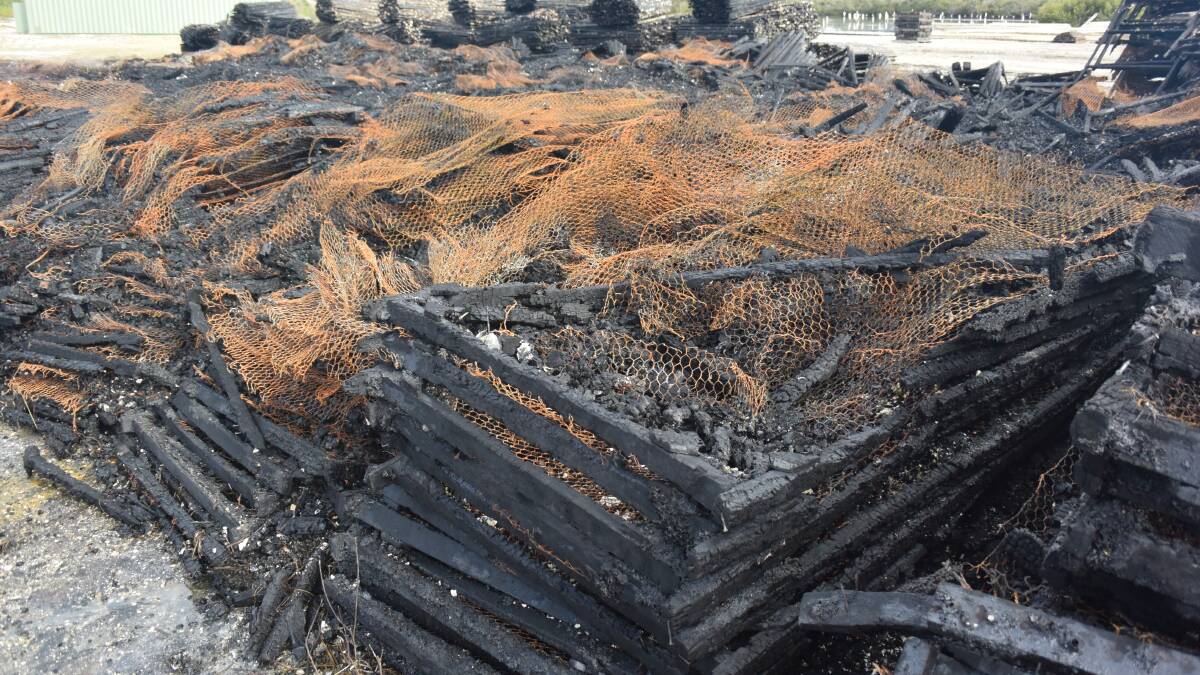 Farm up in flames | photos and video