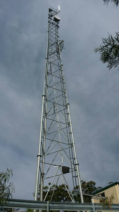 NBN's new TV tower at Bulahdelah is finally up and running. Residents should now be able to sit down to free-to-air TV.