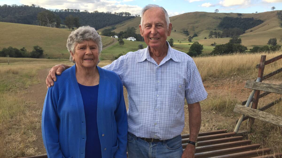 An occasion to celebrate: George and Judy Parker celebrated their 60th wedding anniversary this month. They said they rarely argue, never yell - if anything they've only gone a litttle quiet for a day or two. 