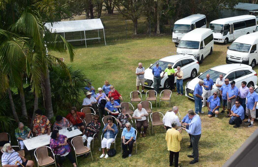 The morning tea was attended by a combination of volunteers, special guests and community members 