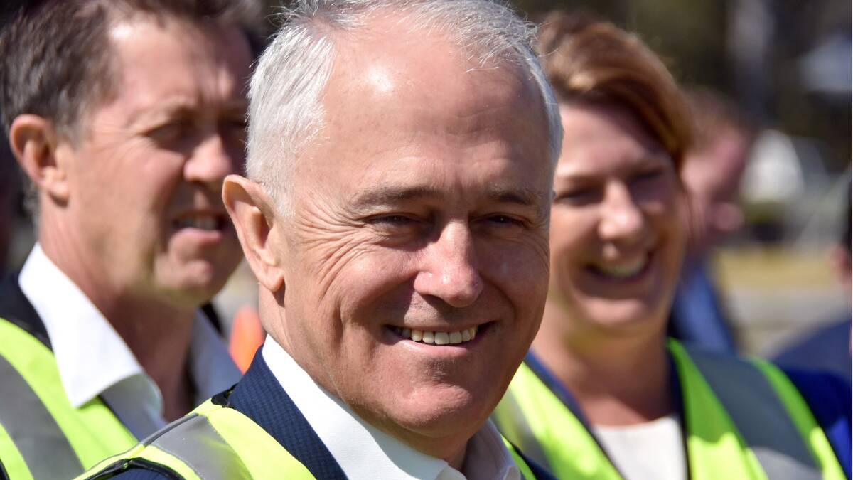 Prime Minister Malcolm Turnbull visits the Mid-North Coast.