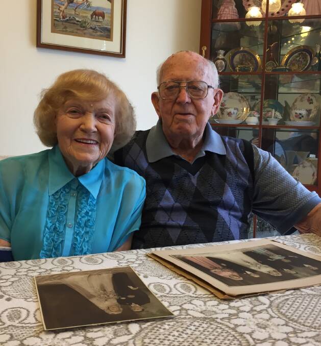 Major milestone: Port Macquarie residents Gloria and John Moore celebrate 70 years of marriage. A traditional 70th wedding anniversary gift is one of the precious metal platinum.