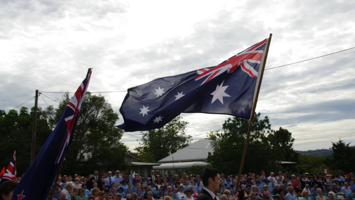 Live coverage: Anzac Day in Wingham | video