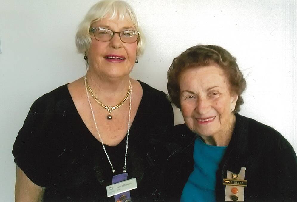 Jan Howard and Joy Davey were part of the original membership in 1967, when they were just young mums. They remain members of the Taree View Club to this day.