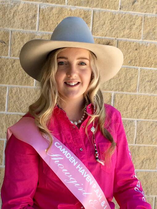 Teen Showgirl: Brodi Woolnough has been asked by Port Macquarie mayor Peter Besseling to assist at community functions for the next 12 months.