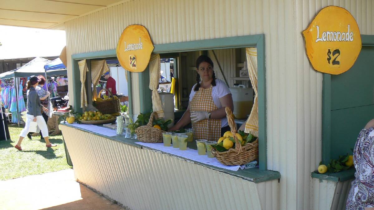 Comboyne Sweet Lemonade: just one of the refreshments on offer at the Comboyne Spring Spectacular.