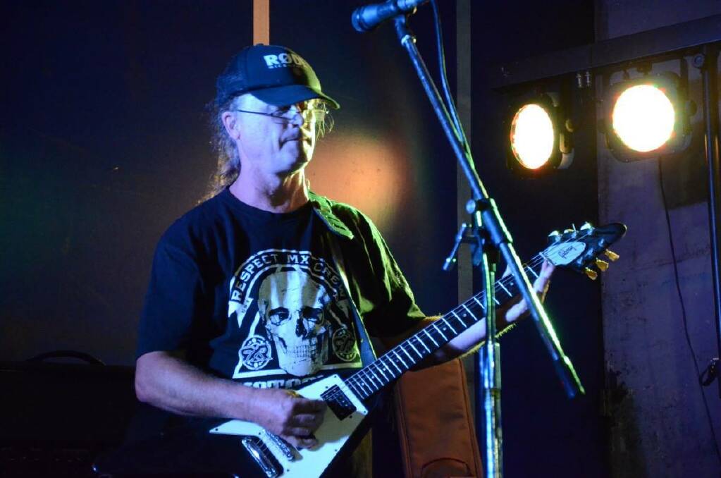 Graeme Periera: Graeme played in a number of local bands around the Manning Valley, including Final Notice and Axis. Photo: supplied