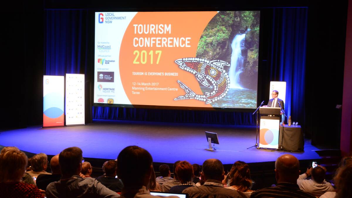 Tourism growth: "Tourism is everyone's business" was the theme of the 2017 Tourism Conference. Photo: Scott Calvin