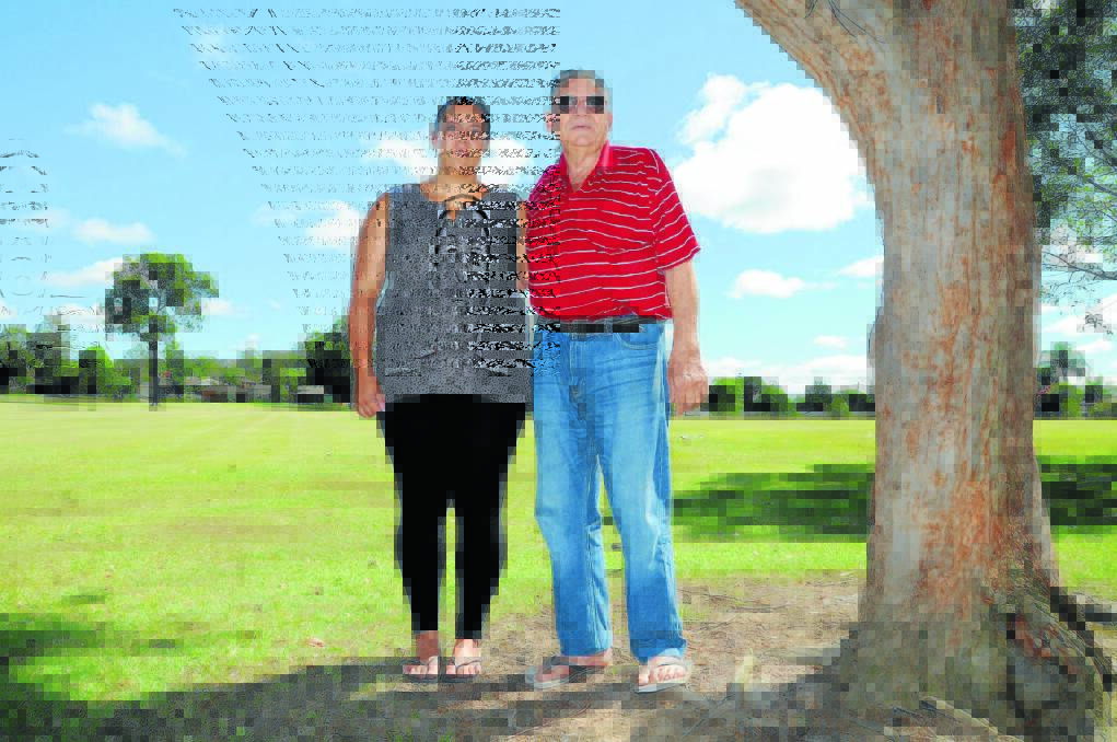 Ruprecht Park in Taree is a place of importance, say father and daughter Krystal and Ray Hurst.