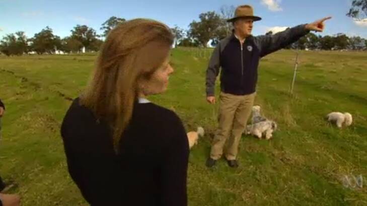 Australian Story cameras captured Malcolm Turnbull on his rural property in 2009.