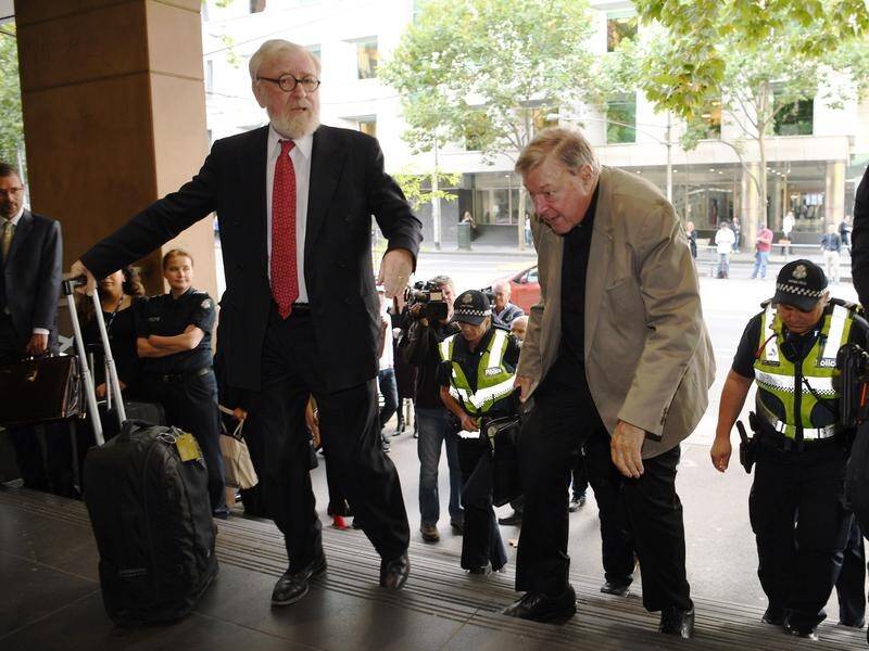 Cardinal George Pell is accused of abusing a complainant at a country Victorian cinema (file).