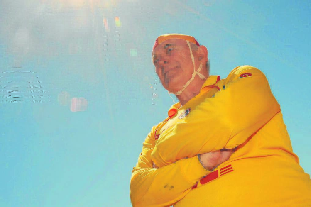 John Ward will take part in the Raising of the Flags ceremony on Saturday at Crowdy Head to officially start the new patrol season. He has been involved with the surf life saving movement for nearly 60 years.