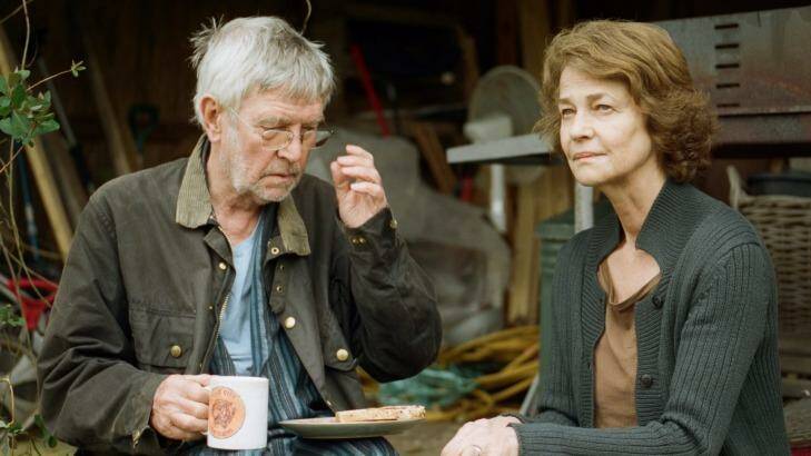 Geoff (Tom Courtenay) and Kate (Charlotte Rampling) face a marital crisis in 45 Years. Photo: Madman