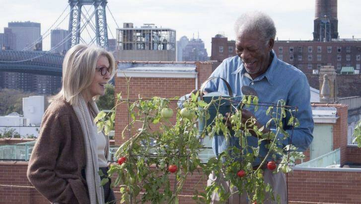  Morgan Freeman and Diane Keaton in 5 Flights Up, about life in New York.