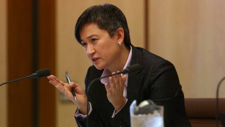 Senator Penny Wong says the media should steer clear of denigrating women Photo: Andrew Meares