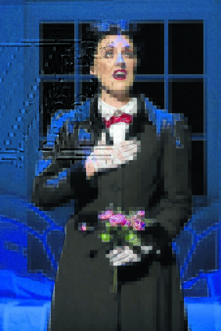 Liz Hall during Mary Poppins. Photo by Ashley Cleaver/Cleavers Images.