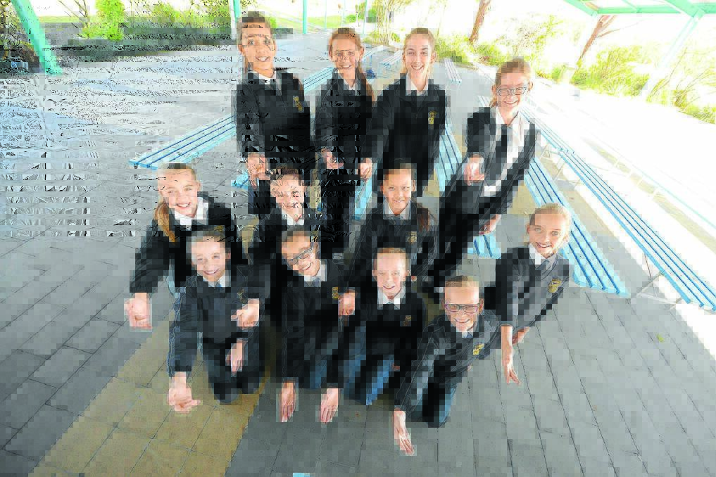Dancers Georgina Saad, Grace Cai, Charlotte Reece, Laney Tull, Zoe O'Bryan, Sophie Johnston, Olivia Nguyen, Nathalie Doyle, Montana Callaghan, Jessica Yi, Elizabeth Heiss and Lani Bedforth are readying themselves for their upcoming performance at the Rotary Manning Valley Schools Spectacular. Tickets are available online through the Manning Entertainment Centre or from Movies Games and More in Victoria Street, Taree.