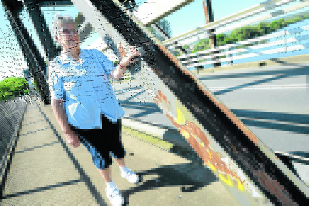 Margaret Cornell says State government funds are urgently needed to maintain the Martin Bridge. The bridge turns 75 this year. 