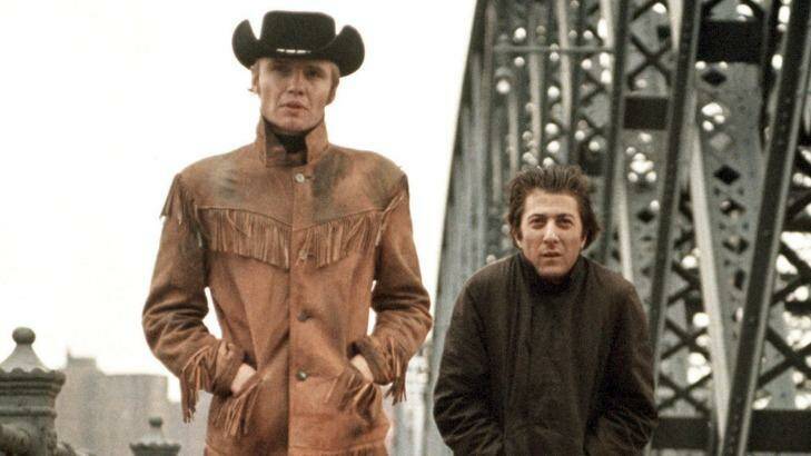 Jon Voight and Dustin Hoffman in Midnight Cowboy.
 Photo: Supplied
