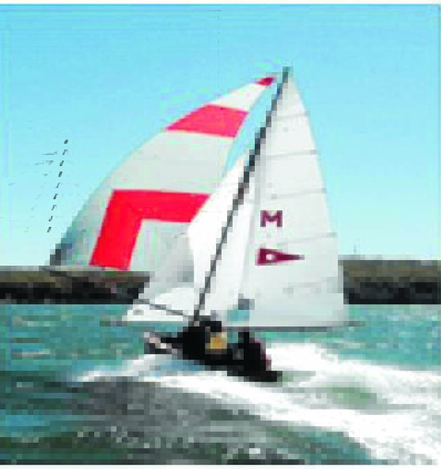 Current Australian and NSW champion Miss Marlene, sailed by Dale Jacobson, will be in action on the Manning during the two day regatta.