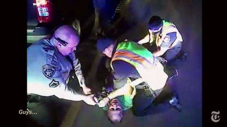Officers quickly realised Chase Sherman was not breathing. Photo: New York Times