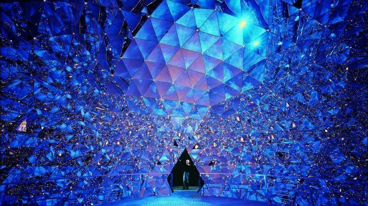 The Crystal Dome at Swarovski Crystal Worlds. Photo: Krause, Johansen