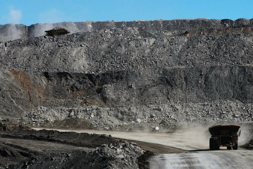 Coal mine near Moranbah, Queensland. Photo: Peter Braig